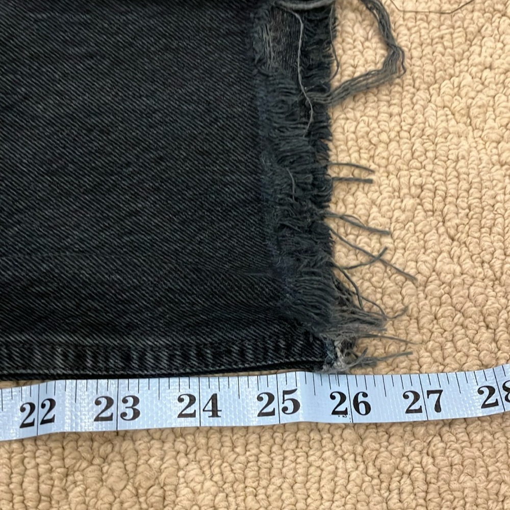 Agolde Riley Jeans 26 washed black - Picture 11 of 13